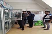 بازدید مشترک از مراکز عرضه شیر خام و فرآورده های لبنی در شهرستان بافق